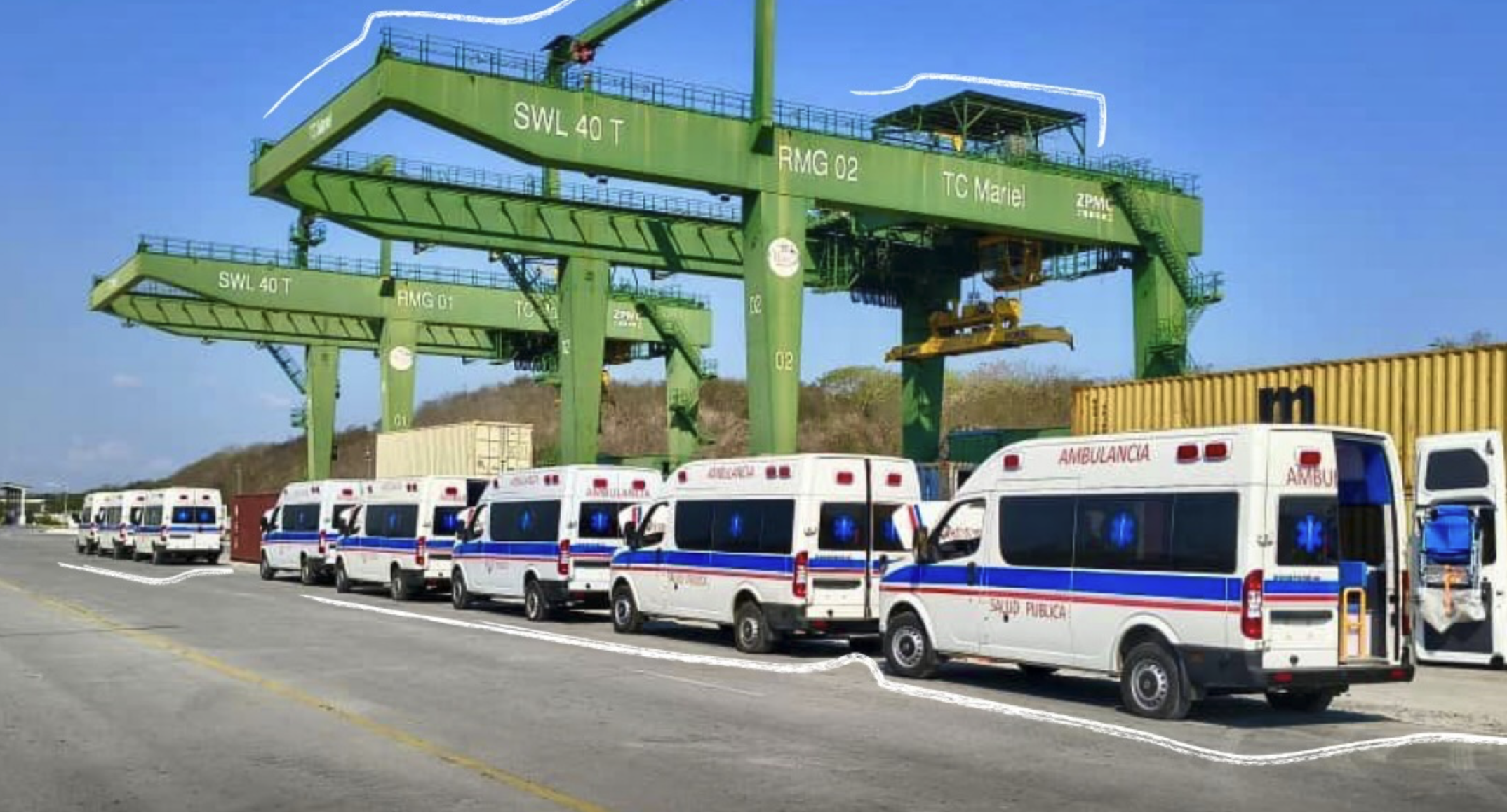 Cuba incorpora 75 nuevas ambulancias para reforzar los servicios de urgencias