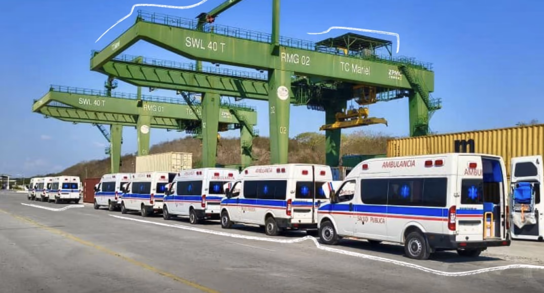 Cuba incorpora 75 nuevas ambulancias para reforzar los servicios de urgencias