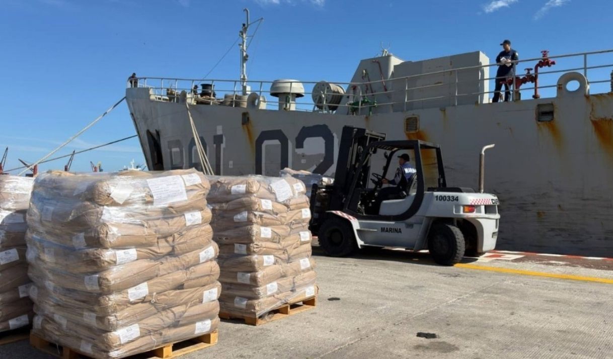 Cuba recibirá nuevo barco con alimentos e insumos desde México