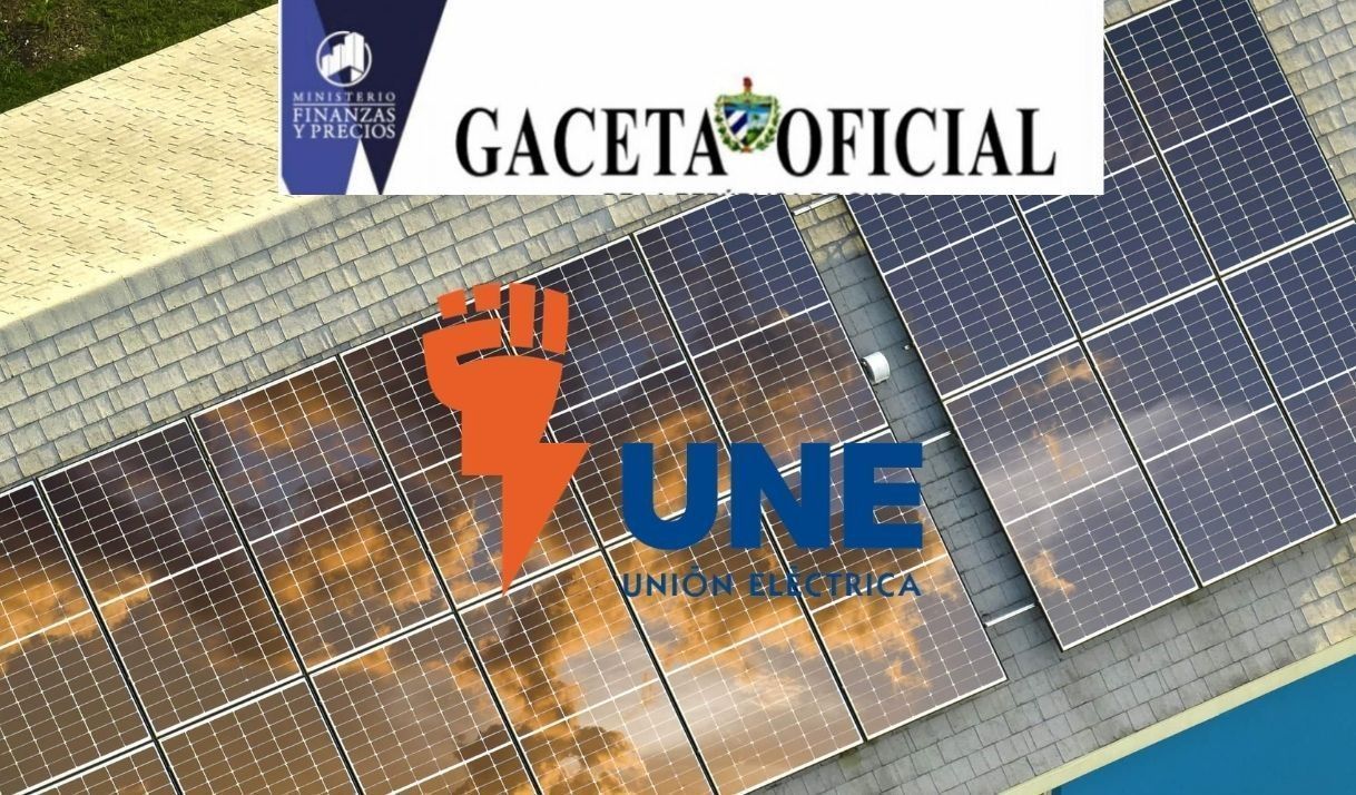 Gaceta Oficial publica nueva tarifa para compra de energía en Cuba
