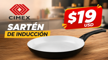CIMEX vende sartén de inducción por 19 dólares: cuesta más que el salario medio mensual en Cuba