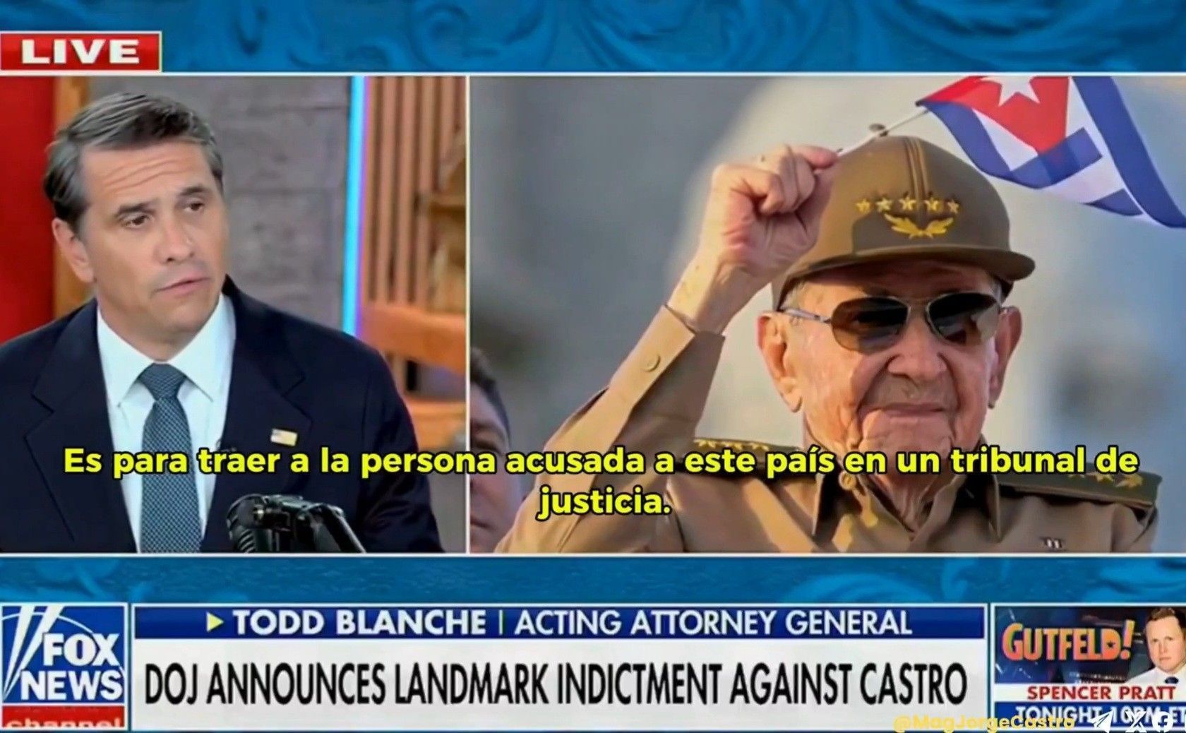Última Hora: Estados Unidos insiste en llevar a Raúl Castro ante la justicia mientras aumenta la tensión con Cuba