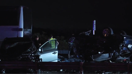 Accidente múltiple en la I-75 de Broward deja muertos, heridos y varios hospitalizados