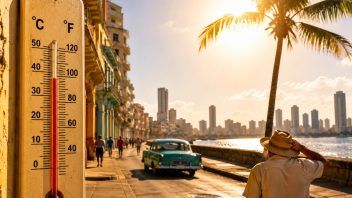 El termómetro no da tregua: Días sofocantes en Cuba mientras Miami roza los 87°F 