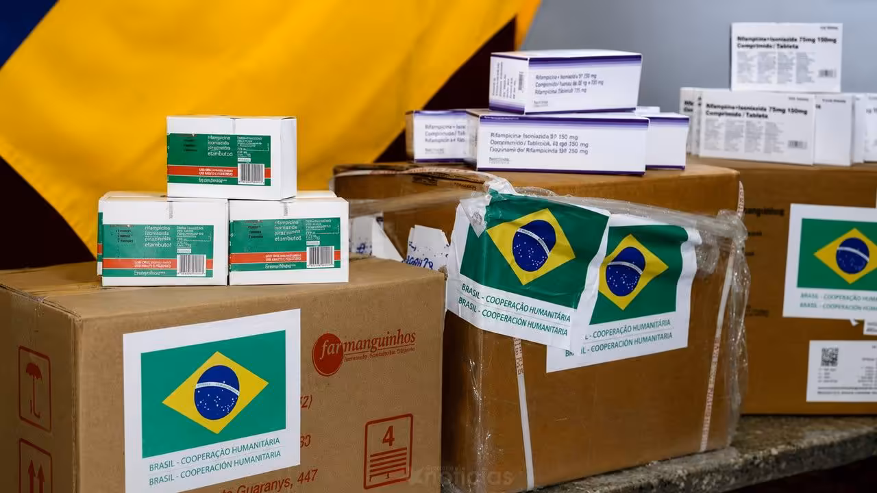 Cuba recibe de Brasil más de 900 mil tabletas contra la tuberculosis y 320 mil vacunas
