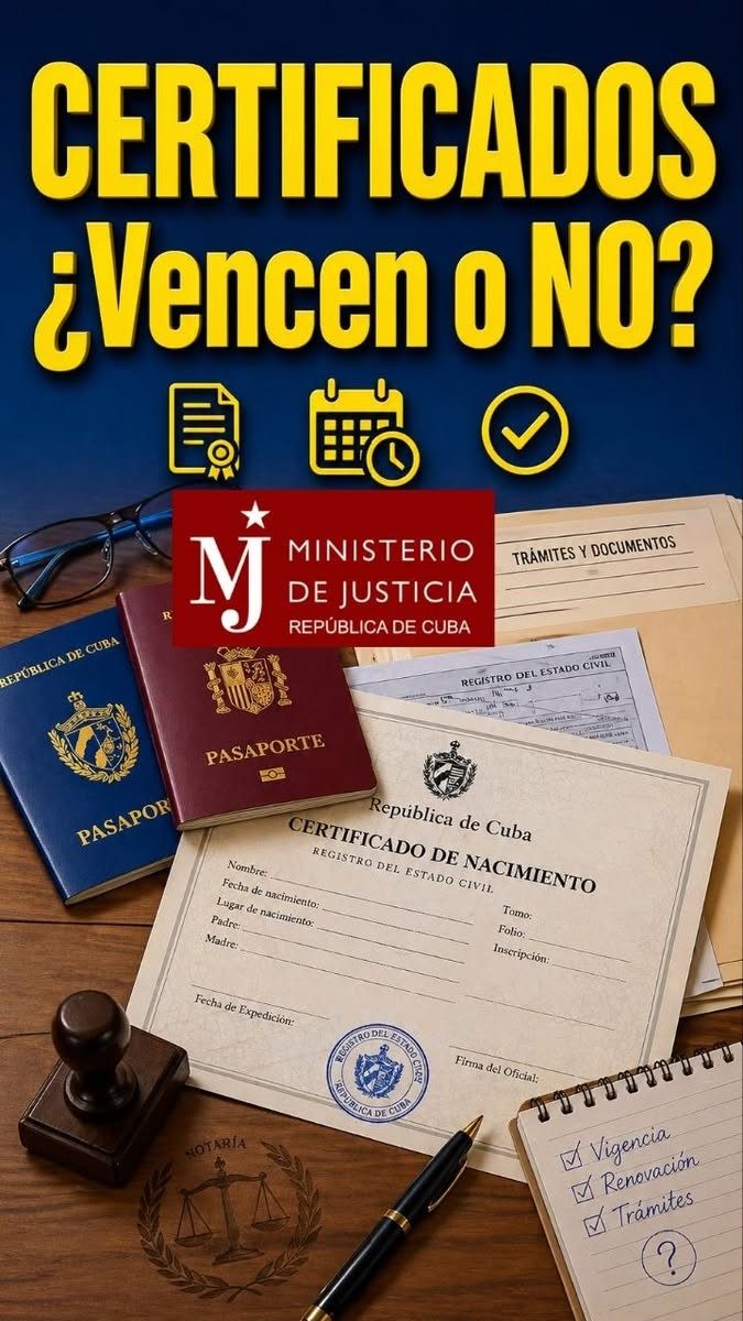 📝 🖊️ ¿Necesitas certificaciones en Cuba?