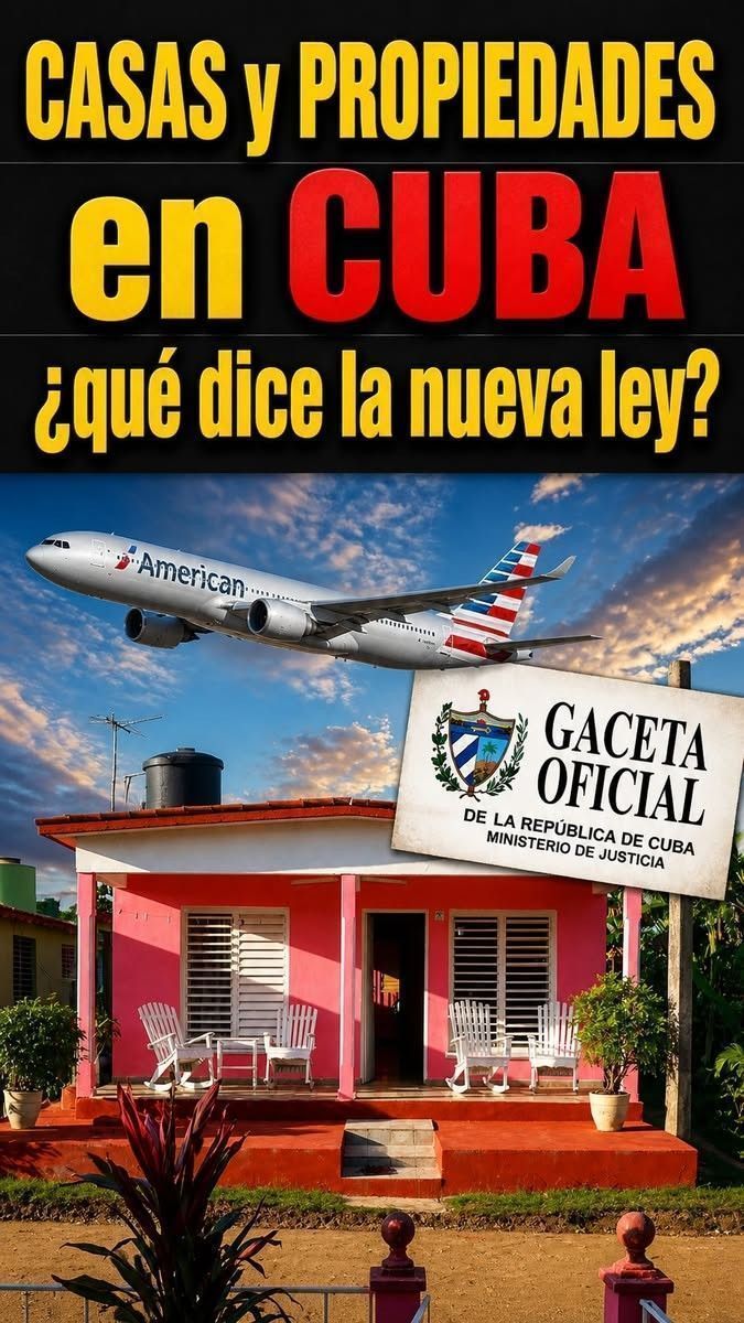 🚨Pierdes tu CASA o PROPIEDAD🏡 si no vives en CUBA✈️