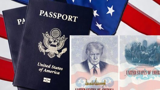 Trump aparecerá en pasaportes de EE.UU. en edición especial por el 250 aniversario