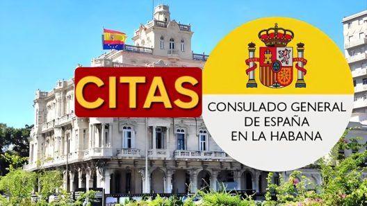 Información del Consulado General de España en Cuba sobre citas