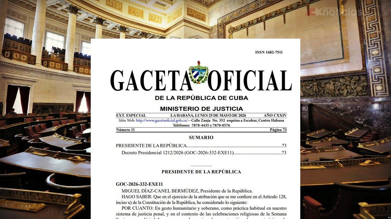 Cuba publica dos meses después la lista de 2.010 indultados, con solo un preso político confirmado