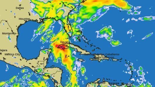 Rubiera advierte sobre lluvias intensas en Cuba y el sur de Florida este fin de semana