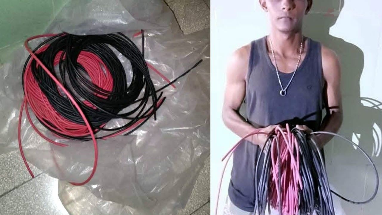 Detienen a trabajador de un parque solar en Guanabacoa por robo de cables eléctricos