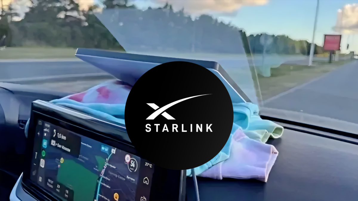 Starlink estrena en Argentina una antena portátil para autos con internet en movimiento