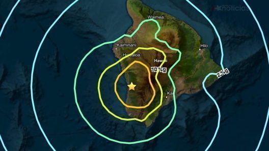 Sismo de magnitud 6.0 sacude la Isla Grande de Hawái y se siente en varias islas
