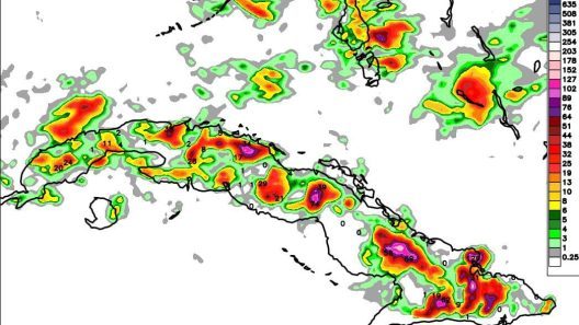 Nota informativa del Instituto de Meteorología de Cuba: incremento de tormentas eléctricas y fenómenos severos