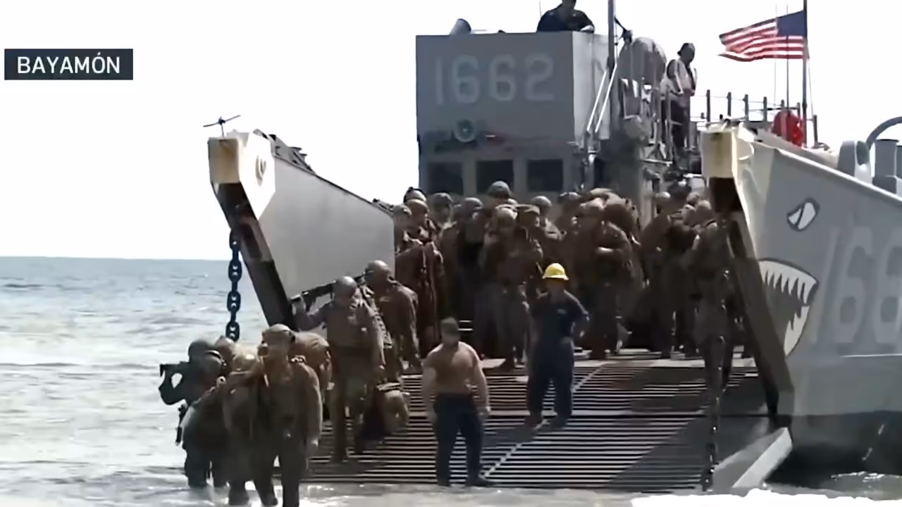 Aumento presencia militar en Puerto Rico ante posible intervención de Estados Unidos en Cuba