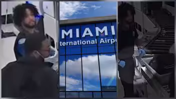 Así te roban en el Aeropuerto de Miami: este video muestra cómo agentes de seguridad sacan pertenencias de las maletas