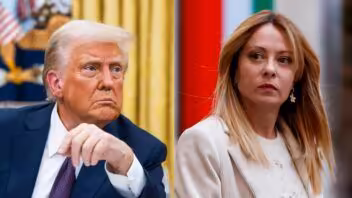 Meloni le da un tapabocas a Trump: “no es asunto tuyo”