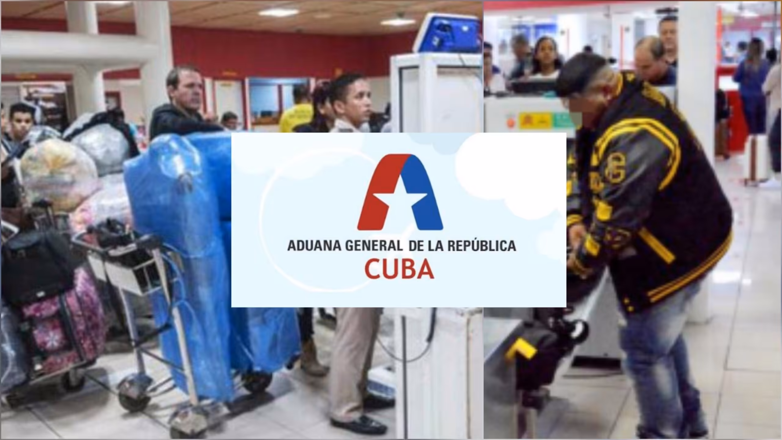 Aduana de Cuba da otro duro golpe: detecta algo inusual e intercepta un pasajero a su llegada a la isla
