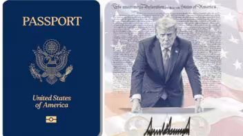 ¿Culto a la personalidad? Trump presenta un pasaporte americano con su imagen