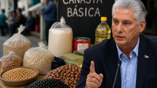 Díaz-Canel revela quiénes seguirán recibiendo la canasta básica en Cuba