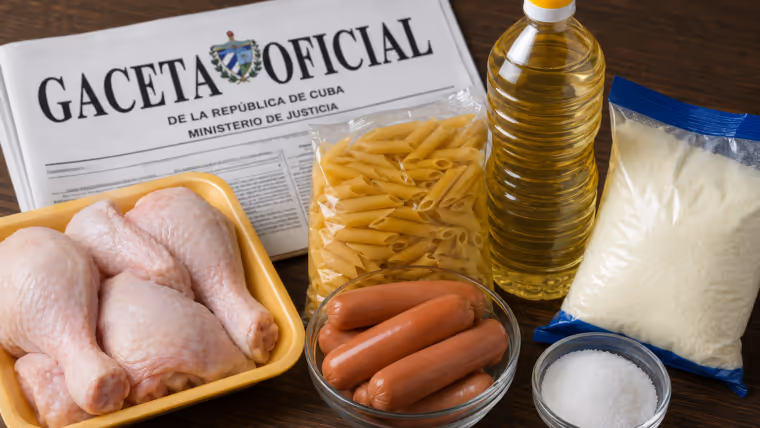 Pollo, leche, aceite, pastas y salchichas: Cuba elimina topes de precios y mantiene libre de impuestos su importación