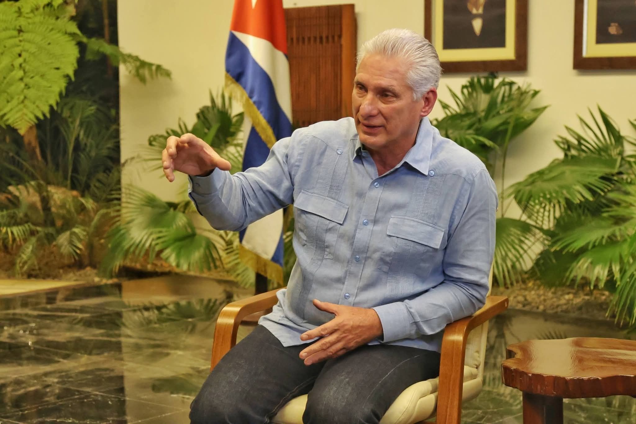 Díaz-Canel dice que Cuba recibió un solo barco de combustible, pero los apagones ya venían de años