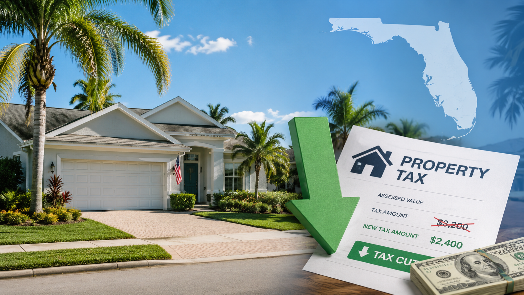 Florida aprueba paquete de recortes de impuestos que beneficia a propietarios de viviendas
