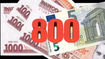 Última Hora: El euro llega a los 800 pesos en Cuba según las estimaciones del mercado informal de el Toque