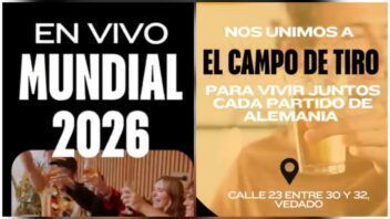 Embajada de Alemania en Cuba invita a ver el Mundial 2026 en La Habana con transmisión en vivo