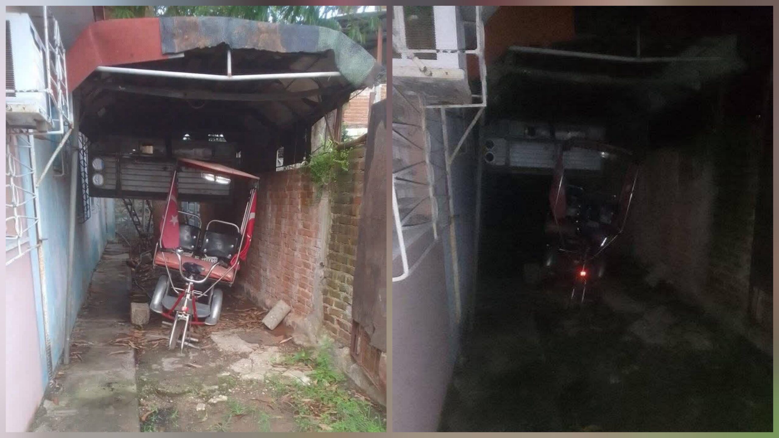 Robo de llantas deja sin sustento a trabajador de bicitaxi en Bayamo