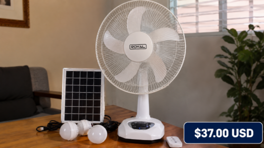 Ventilador recargable de 37 dólares desata críticas en Cuba por los apagones y los salarios