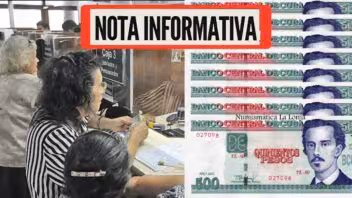 Nota informativa de los bancos cubanos sobre retiro de efectivo y turnos de caja