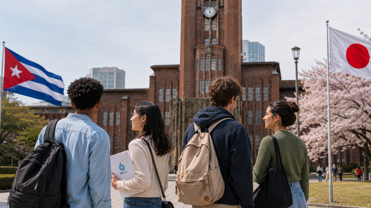 Últimos días para solicitar las becas MEXT de Japón: la embajada convoca a cubanos con plazo hasta el 22 de junio