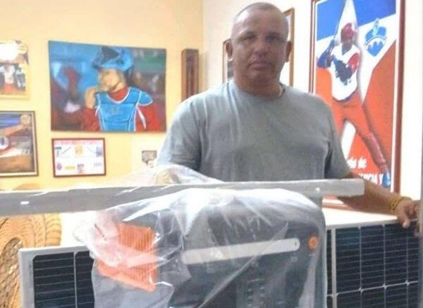 Frederich Cepeda, Eriel Sánchez y otras glorias reciben paneles solares en Sancti Spíritus: la medida divide opiniones