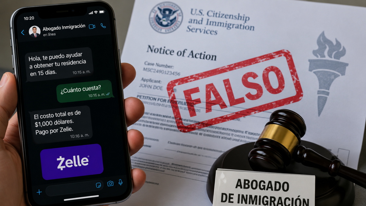 Estafa con residencias falsas en Estados Unidos: suplantan abogados de inmigración y cobran hasta mil dólares a las víctimas