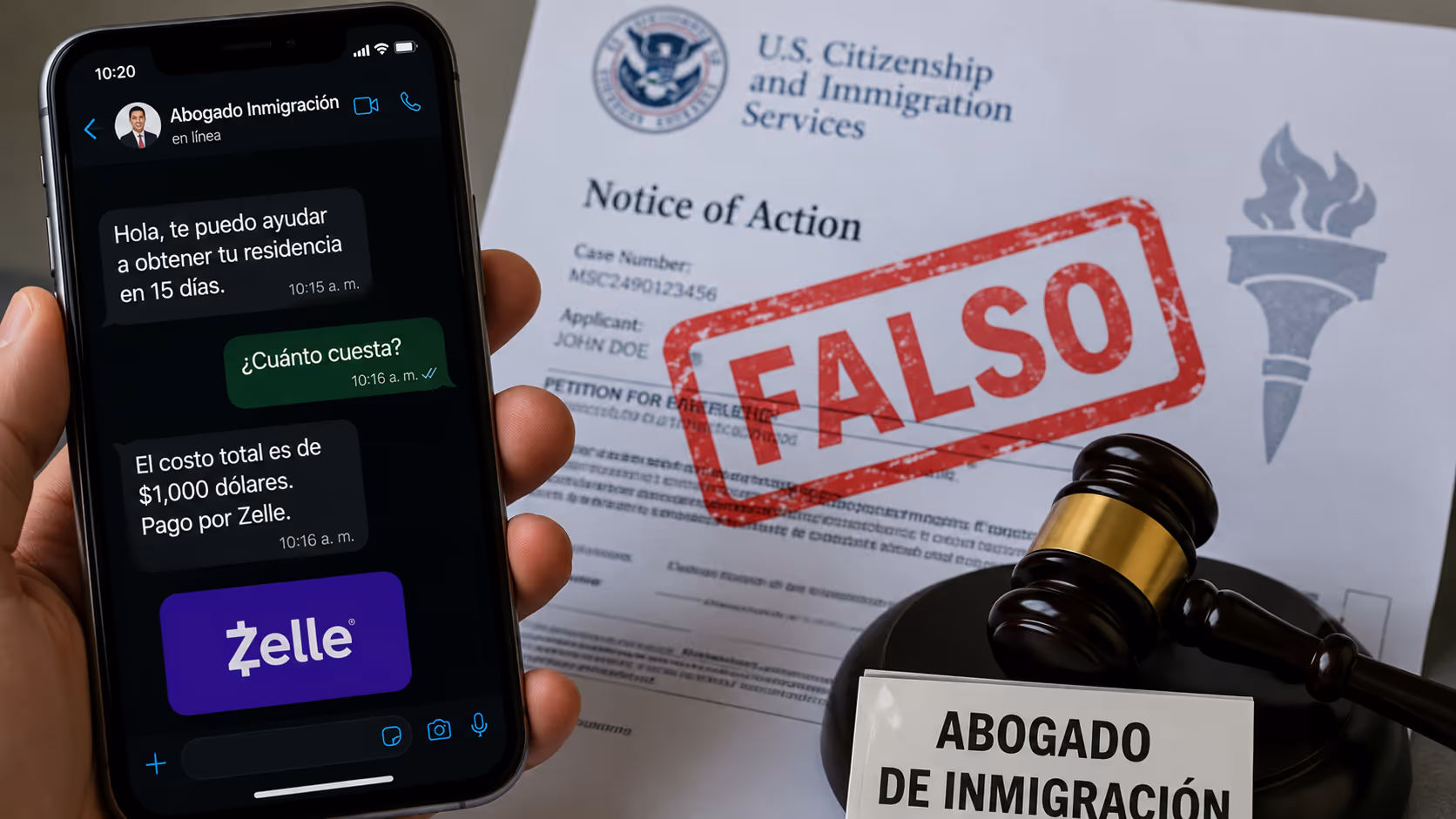 Estafa con residencias falsas en Estados Unidos: suplantan abogados de inmigración y cobran hasta mil dólares a las víctimas