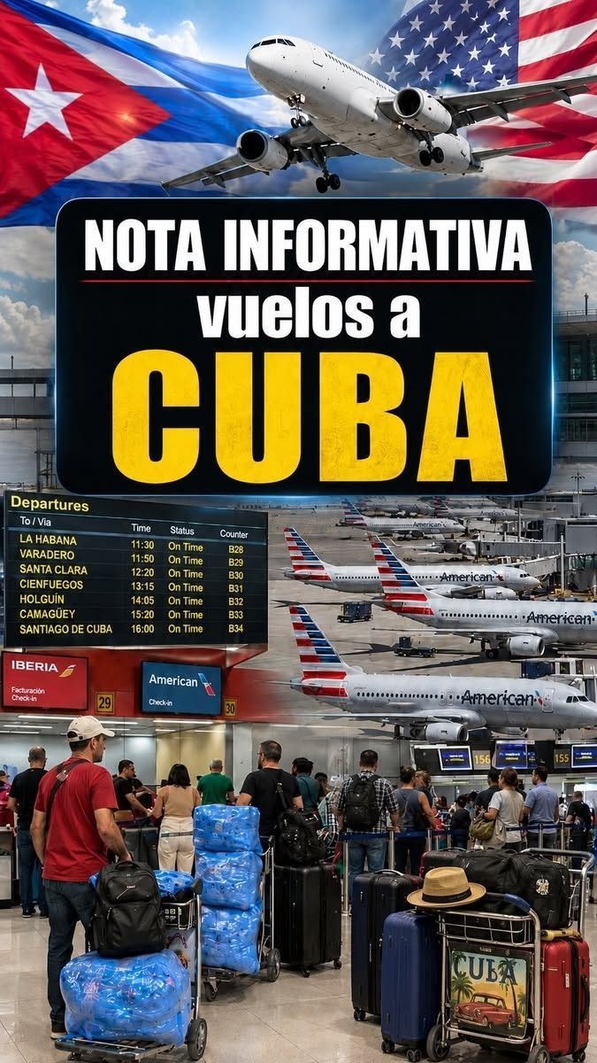✈️¿Piensas viajar a Cuba desde Estados Unidos? 🚨ATENCIÓN, debes saber esto🛫