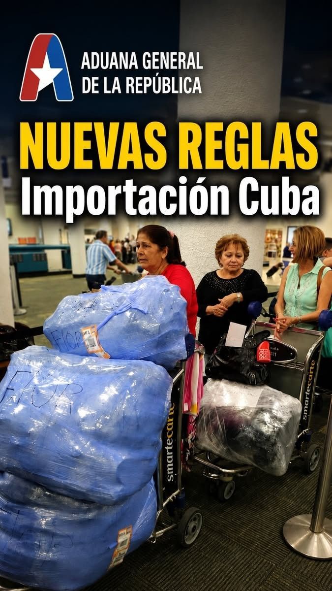 🚨🛃 Aduana de Cuba✈️📢Nuevas reglas de importación🧳📦🌎🛬