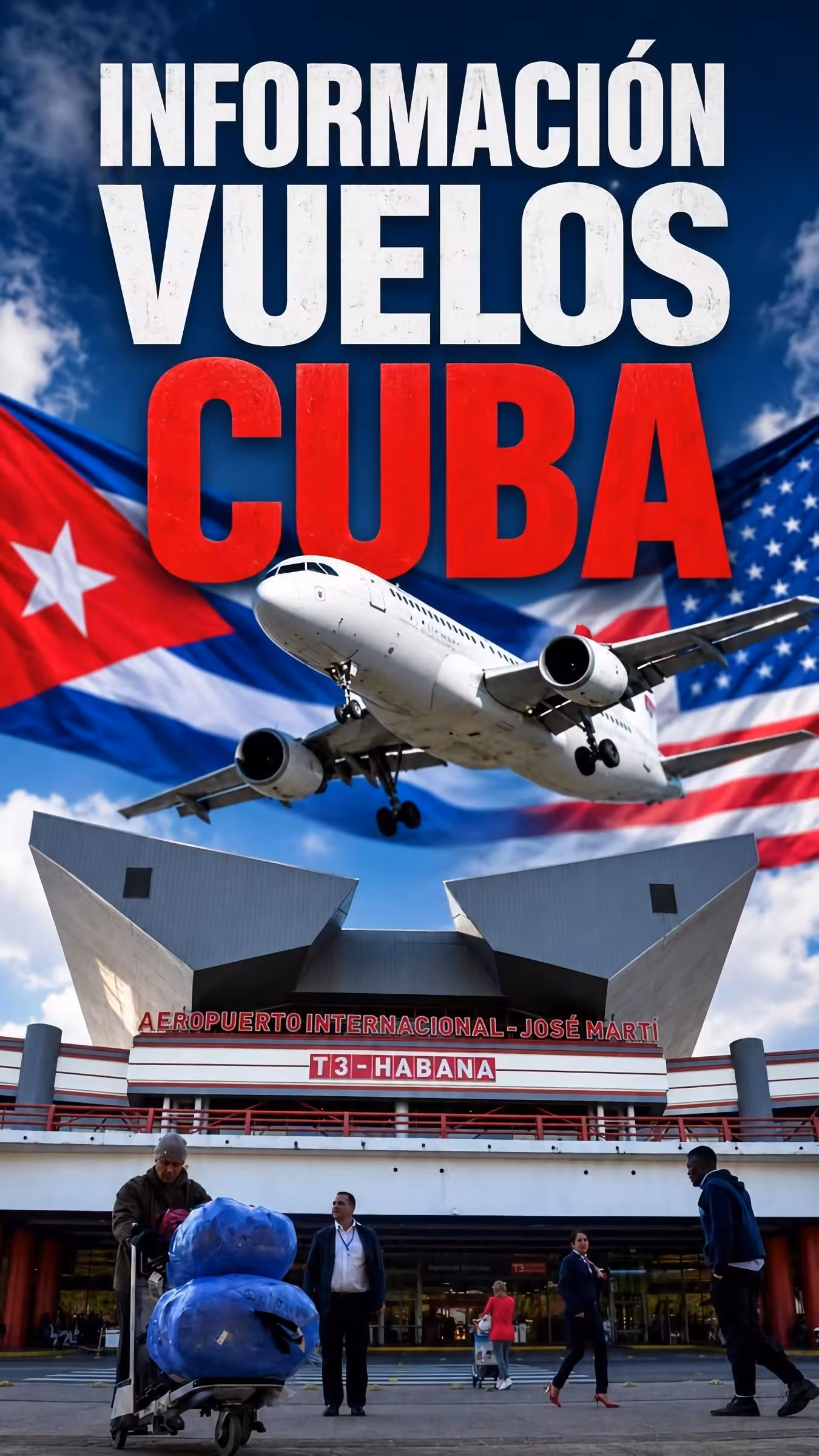 🚨Vuelos a Cuba 📢  INFORMACIÓN IMPORTANTE ✈️