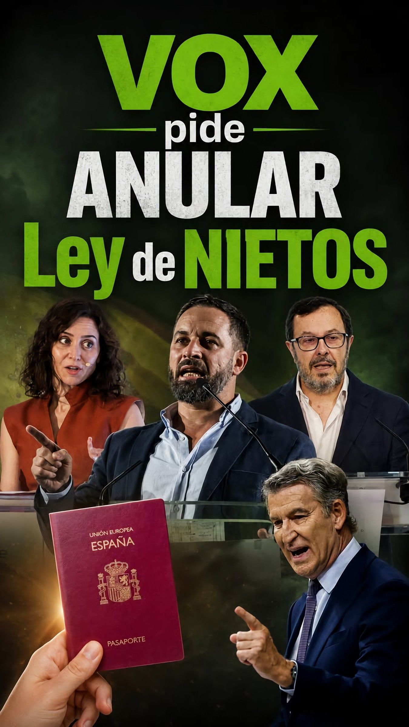 🚨VOX pide anular la LEY de NIETOS. La catalogan de pésima y salvaje. Y PP asegura que es ILEGAL y solo favorece a…
