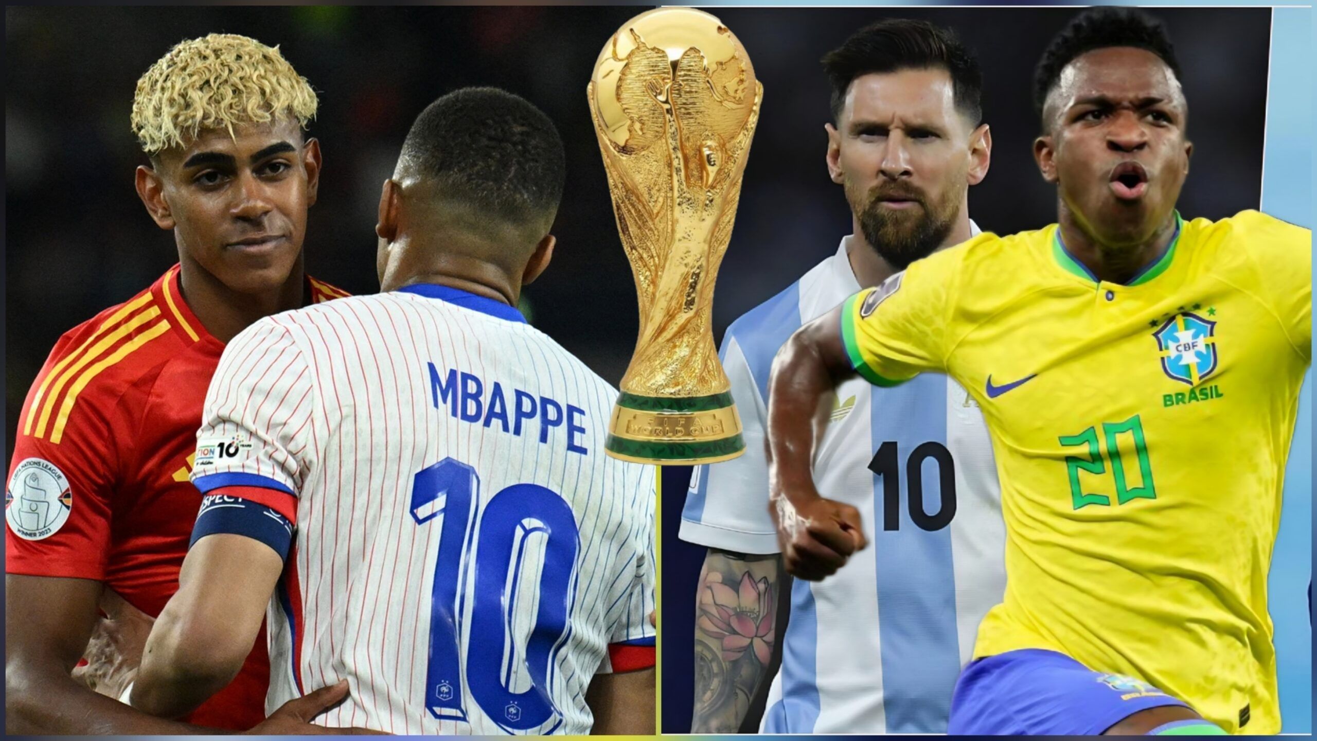 Los caminos de Argentina, España, Brasil, Francia y Estados Unidos hacia una posible final: ¿Cuáles son las finales más probables?
