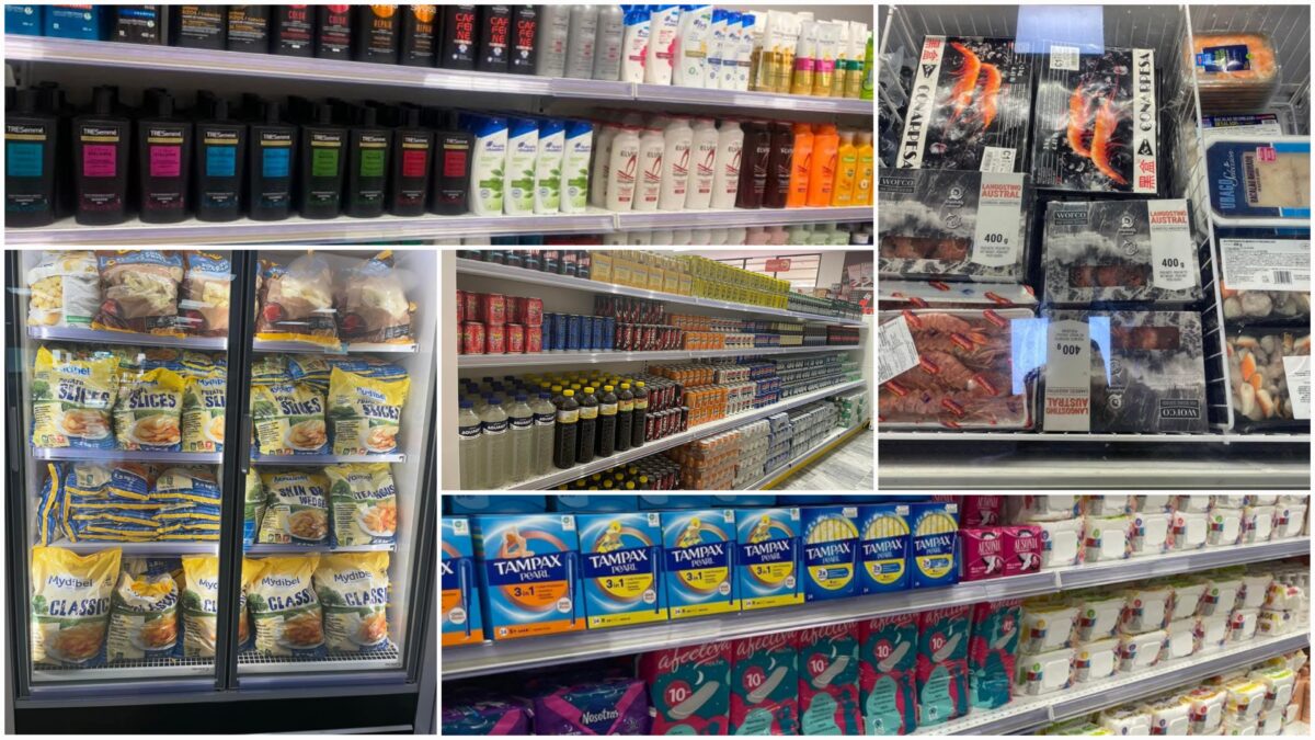 Carnes, refrescos, champú, mariscos y mucho más: así es la nueva tienda que abrió en Cuba