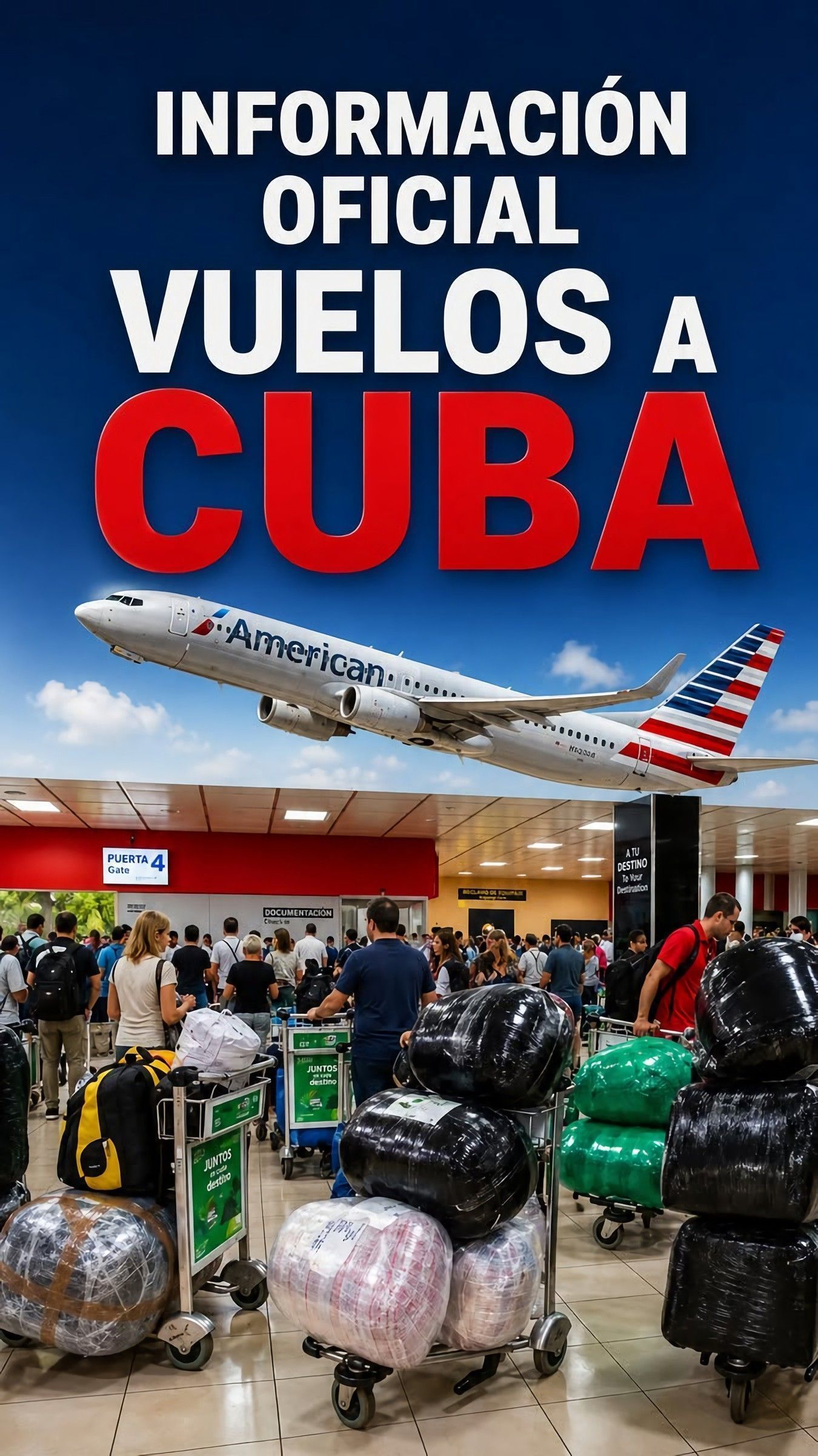 📢🚨Información importante: VUELOS A CUBA✈️ Debes saber esto antes de comprar tus pasajes!!!