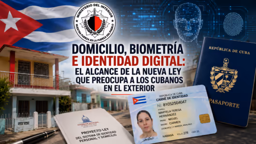 Domicilio, biometría e identidad digital: el alcance de la nueva ley que preocupa a los cubanos en el exterior
