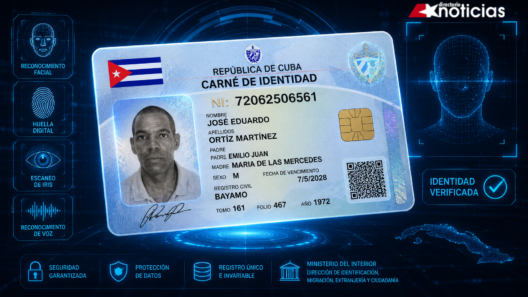Cuba prepara una nueva ley de identidad que incluirá voz, iris, huellas y domicilio actualizado