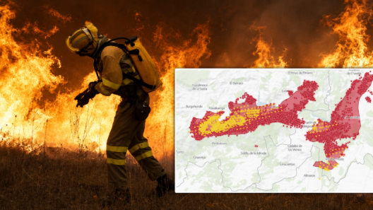 Graves incendios en el centro de España afectan a 88.000 personas: nuevas evacuaciones