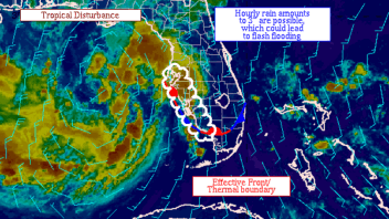 Alerta en Florida por lluvias intensas e inundaciones repentinas