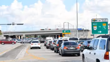 Miami: cierran carriles de importante avenida durante casi un año