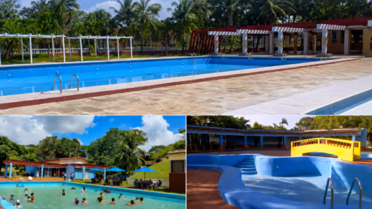 Piscinas de Sancti Spíritus siguen cerradas en pleno verano: apagones y falta de cloro impiden abrirlas